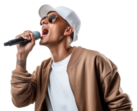 PNG Microphone adult performance listening.