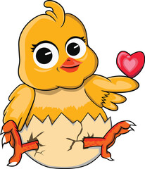 Obraz premium Chick