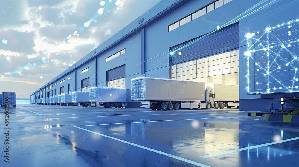 Poster the integration of loading docks with smart grid technologies and energy storage solutions optimizes