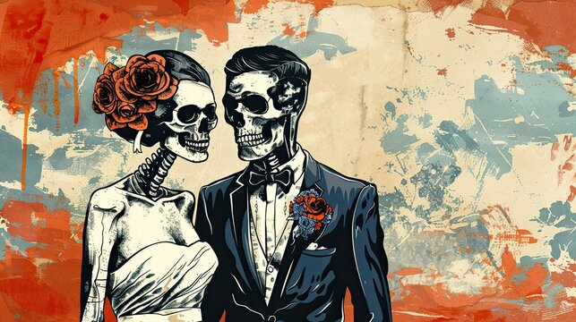 simplistic til death do us part wedding invitation template