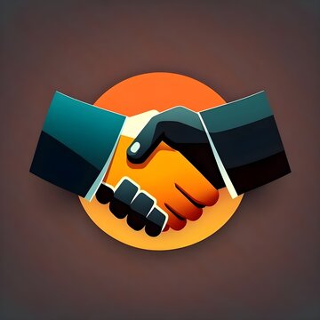 LOGO OF A BUSINESS HANDSHAKE 1