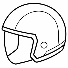 Helmet art vector illustration