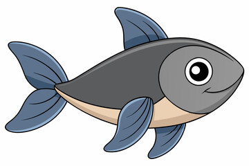 Fototapeta premium Fish art vector illustration