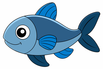 Fototapeta premium Fish art vector illustration
