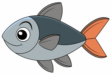 Fish art vector illustration