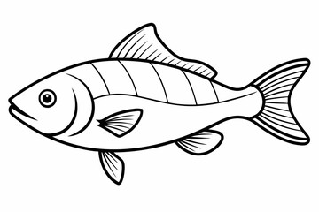 Fish art vector illustration