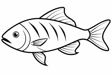 Fish art vector illustration