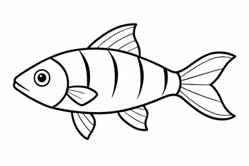 Fish art vector illustration