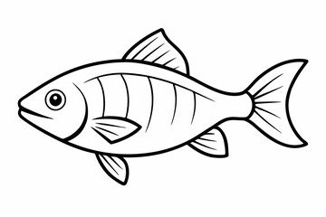Fish art vector illustration