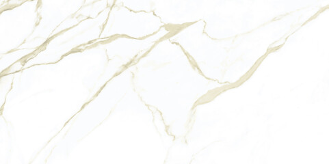 White marble texture background with grey-golden curly veins, carrara crystal marble_R14