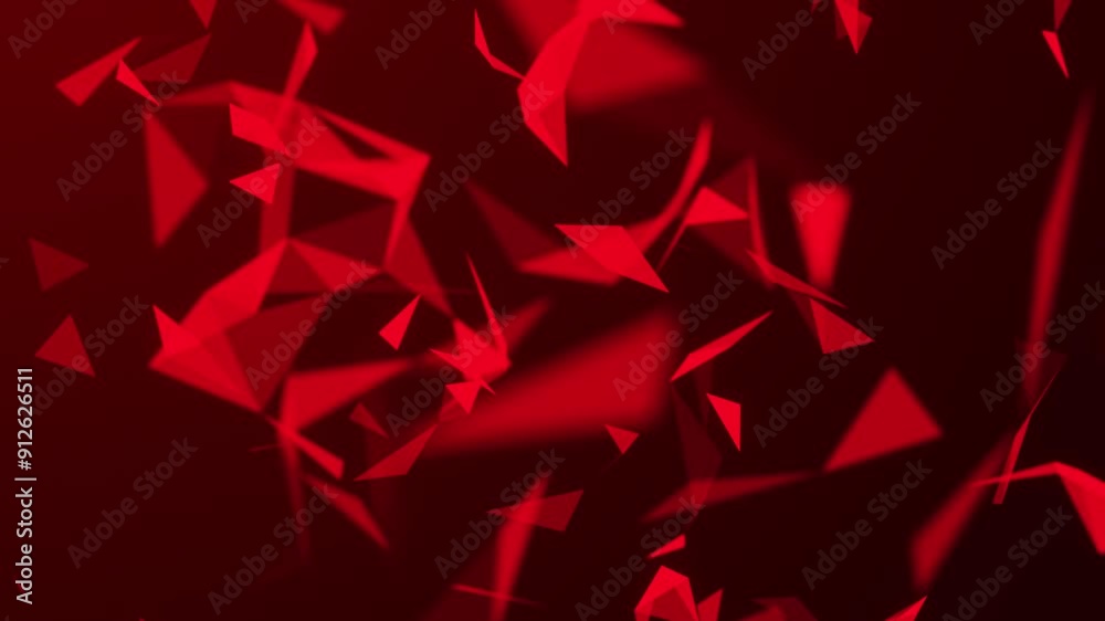 Poster abstract background with connecting dots and lines. network connection structure. geometric triangle