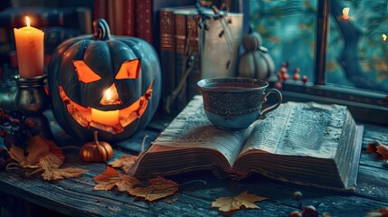 jack o lantern in halloween