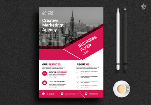 Red Business Flyer