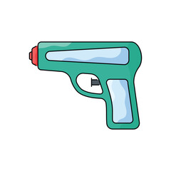 Water gun vector icon