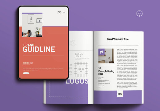 Brand Guidline Brochure Template