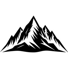 Mountain Silhouette vector illustration