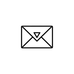Envelope Icon, Minimal Simple Logo
