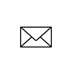 Envelope Icon, Minimal Simple Logo
