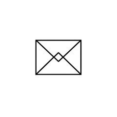 Envelope Icon, Minimal Simple Logo
