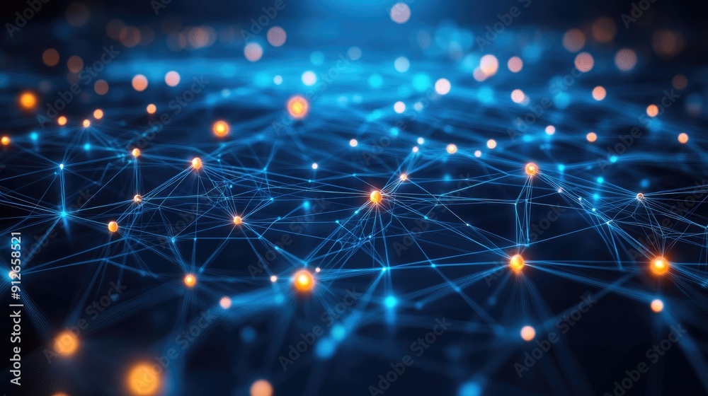 Poster Abstract network connection with nodes