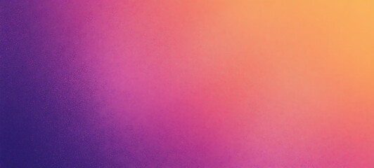 Grainy gradient smooth orange pink purple noise texture background 
