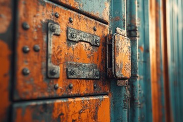 High-Tech Close-Up: Detailed Microchip on Silicon Wafer with Intricate Circuit Design in Cleanroom