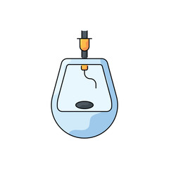 Urinal vector icon