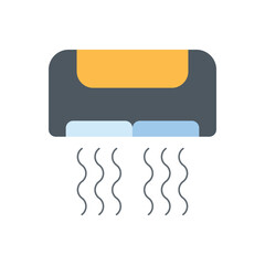 Hand dryer vector icon