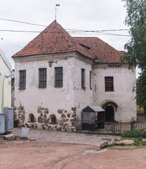 medieval house in historical city center
