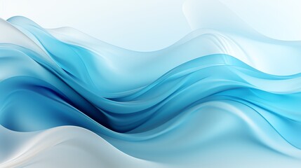 Abstract blue and white wave background