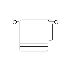 Towel vector icon
