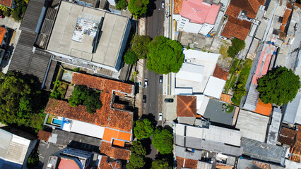 cars passing on the street