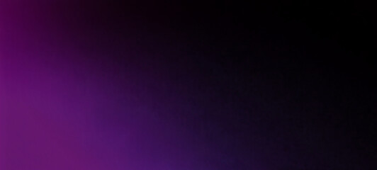 Obraz premium Purple grainy gradient wave abstract shape black background dark noise grained texture