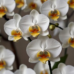 white orchid photo