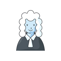 Judge vector icon