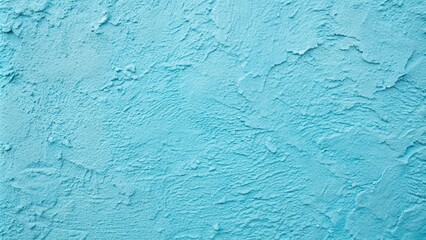 Soft blue pastel cement wall texture with subtle cracks and imperfections, creating a calming and serene background for design and art work applications.