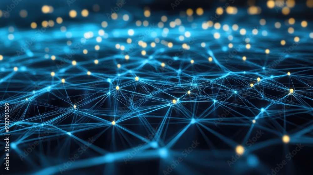 Poster communication and network connection concept