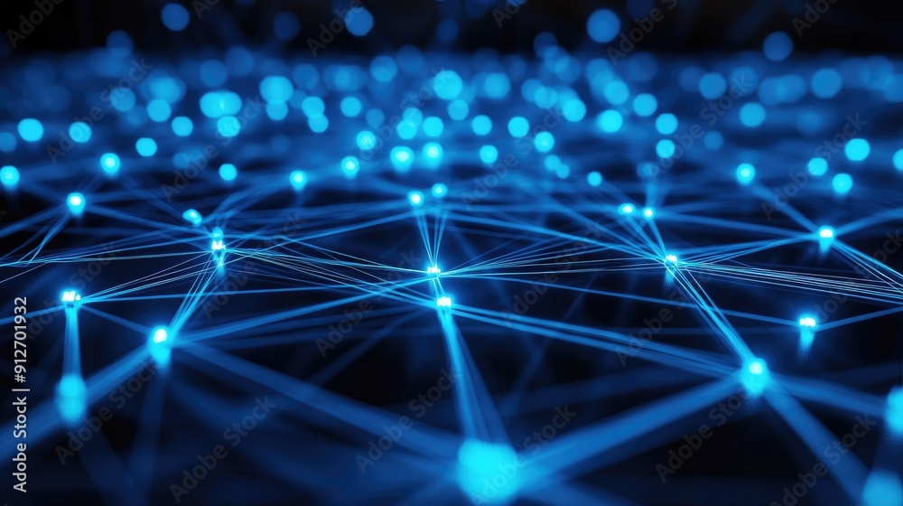 Poster communication and network connection concept