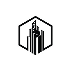 Fototapeta premium Set of building logo design template inspiration