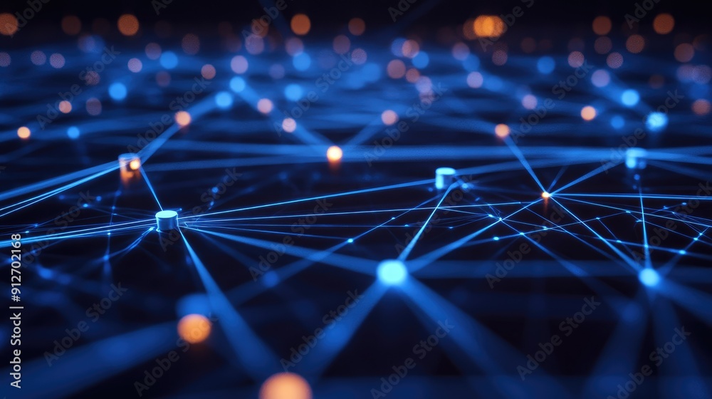 Poster communication and network connection concept