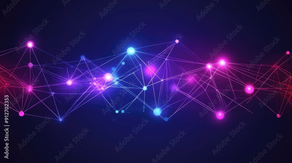 Poster communication and network connection concept