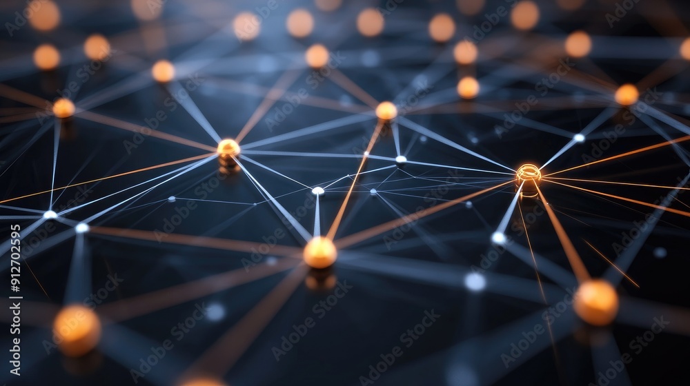Poster communication and network connection concept