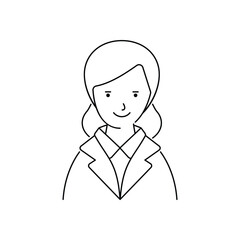 Lawyer vector icon