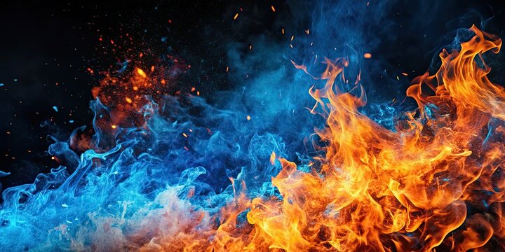 Flames Speed Background