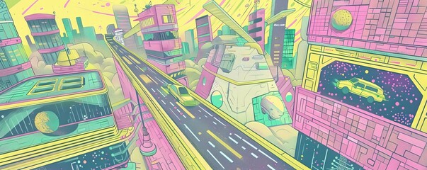 Capture the sprawling