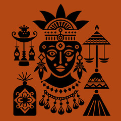 Cultural Folk Art Motifs