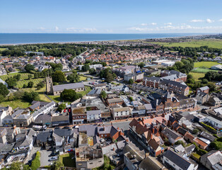 Abergele main street, North Wales, United Kingdom