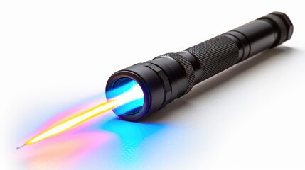 Gas torch on white background.