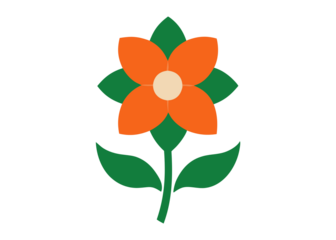 Flowers Icon Collection: Elegant Vector Graphics & Designs