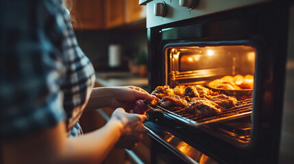 Deliciously Crispy Oven Roasted Chicken Wings Perfect Family Dinner Recipe